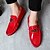 cheap Men&#039;s Slip-ons &amp; Loafers-Men&#039;s Formal Shoes Patent Leather Summer / Fall Loafers &amp; Slip-Ons Red / White / Black / Party &amp; Evening / Lace-up / Party &amp; Evening