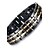 cheap Men&#039;s Bracelets-Men&#039;s Chain Bracelet Bracelet Bangles Natural Fashion equilibrio Titanium Steel Bracelet Jewelry Black For Gift Daily