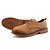 cheap Men&#039;s Oxfords-Men&#039;s Comfort Shoes Leather Spring / Fall Oxfords Brown / Black / Gray / Lace-up