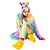 cheap Kigurumi Pajamas-Adults&#039; Kigurumi Pajamas Unicorn Flying Horse Pony Onesie Pajamas Flannel Fabric Rainbow Cosplay For Men and Women Animal Sleepwear Cartoon Festival / Holiday Costumes