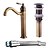 cheap Faucet Sets-Centerset Clawfoot Ceramic Valve Antique Copper, Faucet Set