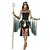 cheap Historical &amp; Vintage Costumes-Egyptian Costume Cleopatra Goddess Cosplay Costume Headpiece Party Costume Masquerade Women&#039;s Ancient Egypt Halloween Carnival Festival / Holiday Polyster Outfits Dark Green Vintage
