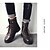cheap Men&#039;s Boots-Men&#039;s Fall / Winter Combat Boots Casual Party &amp; Evening Boots Cowhide Booties / Ankle Boots Dark Brown / Black / Lace-up / Split Joint