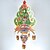 voordelige Kerstdecoraties-creatieve houten kerstboomversiering driedimensionaal model desktop ornament
