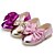 cheap Girls&#039; Shoes-Girls&#039; Synthetic Loafers &amp; Slip-Ons Comfort / Moccasin / Flower Girl Shoes Bowknot / Hook &amp; Loop Gold / Purple / Pink Summer / Fall / Party &amp; Evening