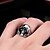 olcso Gyűrűk férfiaknak-Férfi Ezüst Rozsdamentes acél Titanium Acél Személyre szabott Divat Napi Hétköznapi Ékszerek