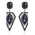 cheap Earrings-Women&#039;s Sapphire Synthetic Sapphire Drop Earrings Emerald Cut Marquise Cut Ladies Personalized Fashion Zircon Earrings Jewelry Dark Blue For Party Stage