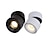billiga spotlights armaturer-1 st led taklampa 360 justerbar downlight ytmonterad 12w 10w 7w varmvit kallvit 85-265v