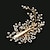 cheap Headpieces-Imitation Pearl / Rhinestone / Alloy Flowers / Hair Clip / Hair Claws with 1 Wedding / Special Occasion / Birthday Headpiece