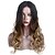 cheap Human Hair Wigs-Human Hair Glueless Lace Front Lace Front Wig style Brazilian Hair Body Wave Ombre Wig 130% Density with Baby Hair Ombre Hair Natural Hairline 100% Hand Tied Ombre Women&#039;s Medium Length Long Human