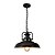 voordelige Hanglampen-Noord-europa vintage industrie zwart metaal schaduw hanglampen eetkamer woonkamer keuken lichtpunt 1-lights