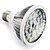 abordables Lampe de croissance LED-1pc 18 W Ampoule en croissance 100-150 lm E26 / E27 24 Perles LED LED Haute Puissance Blanc Chaud Blanc Rouge 85-265 V / 1 pièce / RoHs / FCC