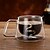 cheap Mugs &amp; Cups-Drinkware Glass Mug Double Wall Heat-Insulated 1pcs