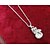 cheap Necklaces-Women&#039;s Pendant Necklace Chain Necklace Y Necklace Flower Animal Rhinestone Alloy Silver Necklace Jewelry For Party Birthday Party / Evening Daily