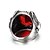 cheap Men&#039;s Rings-Men&#039;s Silver Titanium Steel Luxury Vintage Punk Birthday Gift Jewelry Magic