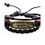 olcso Férfikarkötők-Men&#039;s Leather Bracelet Feather Vintage Rock Leather Bracelet Jewelry Gold / Silver For Daily Going out