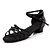 baratos Sapatos de Dança Latina-Mulheres Sapatos de Dança Sapatos de Dança Latina Salto Salto Personalizado Personalizável Preto / Dourado / Prata / Interior