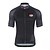 cheap Men&#039;s Clothing Sets-Men&#039;s Short Sleeve Cycling Jersey with Bib Shorts White Black Solid Color Bike Clothing Suit Sports Lycra Solid Color Mountain Bike MTB Road Bike Cycling Clothing Apparel / Stretchy