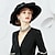 billige Festhatte-kvinders bryllupsfest hatte elegant klassisk feminin stil uld silke hatte hovedbeklædning til teselskab dame dag hovedbeklædning hovedbeklædning