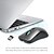 ieftine Mouse-X90 2.4G fără fir Optic mouse-ul de birou Lumina de respirație a condus 1000/1200/1600/2400 dpi 4 niveluri DPI reglabile 6 pcs Chei