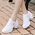 Χαμηλού Κόστους Sneakers Χορού-Γυναικεία Παπούτσια Χορού Παπούτσια Χορού Αθλητικά Επίπεδο Τακούνι Λευκό / Μαύρο / Φούξια / Επίδοση / EU40
