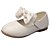 זול נעלים שטוחות לילדים-בנות שטוחות נוחות נעלי בובה (מרי ג&#039;יין) נעליים לילדת הפרחים דמוי עור ילדים קטנים (4-7) חתונה שמלה פפיון סקוטש אדום לבן שחור סתיו אביב / גומי תרמופלסטי TPR