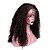 cheap Premium Synthetic Lace Wigs-Synthetic Lace Front Wig Kinky Curly Kinky Curly with Baby Hair Lace Front Wig Long Dark Brown Synthetic Hair Women&#039;s Brown EEWigs