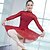 abordables Tenues de ballet-Ballet Robe Femme Utilisation Manches Longues Taille moyenne Spandex