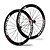 baratos Rodas para Bicicleta-SHENHUA 700CC Conjuntos de Rodas Ciclismo 23 mm / 25 mm Bicicleta de Estrada Fibra de carbono / Carbono total Com Tubo 20/24 Raios 50 mm