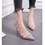 cheap Women&#039;s Heels-Women&#039;s Heels Winter Stiletto Heel Pointed Toe Comfort PU Rainbow Light Blue