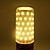 halpa LED-maissilamput-2 pcs 16W E14 84LED SMD2835 Corn Lights AC220V Warm White/ White/ Dual Light Source Color