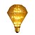 baratos Lâmpadas Filamento de LED-1pç 3 W Lâmpadas de Filamento de LED 300 lm E26 / E27 G95 47 Contas LED COB Decorativa Estrelado Branco Quente 110-240 V / RoHs