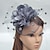 billige Coiffer-net fascinators kentucky derby lue/ hodeplagg med blomster 1 stk spesiell anledning / hesteveddeløp / hodeplagg for kvinner