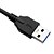 economico Cavi USB-USB 3.1 Tipo C Cavo adattatore, USB 3.1 Tipo C to USB 3.0 Tipo C Cavo adattatore Maschio / maschio 1.0m (3 piedi)