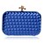 cheap Clutches &amp; Evening Bags-Women&#039;s Buttons Clutch Polyester Blue / Gold