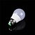 olcso LED-es okosizzók-1db 3 W Okos LED izzók 250 lm E26 / E27 10 LED gyöngyök SMD 5050 Infravörös érzékelő Tompítható Távvezérlésű RGBW 85-265 V / RoHs / FCC