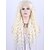 cheap Synthetic Lace Wigs-Synthetic Lace Front Wig Curly Wavy Natural Wave Kinky Curly Lace Front Wig Blonde Medium Length Long Beige Blonde Medium Blonde Synthetic Hair Women&#039;s Blonde