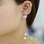 cheap Earrings-Women&#039;s Pearl Stud Earrings Clip on Earring Climber Earrings Tassel Fringe cuff Ladies Personalized Elegant Fashion Pearl Earrings Jewelry Gold / Silver For Casual Going out