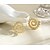 tanie Modne kolczyki-Damskie Kolczyki Hoop Geometryczny damska Geometric Shape Natutalne Kolczyki Biżuteria Złoty / Srebrny Na Codzienny Casual