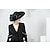 お買い得  パーティーハット-女性のウェディングパーティー帽子エレガントなクラシックフェミニンスタイルウールシルク帽子ティーパーティー用かぶとレディースデーかぶと帽子