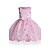 olcso Alkalmi ruhák-Gyerekek Kis Lány Ruha Virágos Születésnap Alkalmi Arcpír rózsaszín Ujjatlan Virágos Ruhák Ősz Nyár