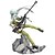 billiga Animefigurer-Anime Actionfigurer Inspirerad av Cosplay Shino SAO Kirito Swordman Yuuki Asuna pvc 22.5 cm CM Modell Leksaker Dockleksak