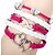 cheap Bracelets-Women&#039;s Wrap Bracelet Leather Bracelet Heart Fashion Leather Bracelet Jewelry Red For School Going out
