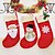 cheap Christmas Decorations-Holiday Decorations Animals / Snowmen / Santa Christmas Stockings Holiday 1 / 2 / 3 1pc / New Year&#039;s