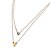 cheap Necklaces-Women&#039;s Solitaire Pendant Necklace - Stainless Steel, Gold Plated Vintage, Hip-Hop Gold, White, Rose Gold Necklace Jewelry For Party, Valentine