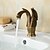 cheap Faucet Sets-Faucet Set - Widespread Oil-rubbed Bronze Centerset Single Handle One HoleBath Taps