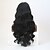 cheap Synthetic Lace Wigs-Synthetic Lace Front Wig Body Wave Body Wave Lace Front Wig Long Natural Black Synthetic Hair Middle Part Sew in Black