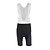 cheap Men&#039;s Clothing Sets-Men&#039;s Short Sleeve Cycling Jersey with Bib Shorts White Black Solid Color Bike Clothing Suit Sports Lycra Solid Color Mountain Bike MTB Road Bike Cycling Clothing Apparel / Stretchy