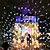 abordables Luces LED de inundación-1 juego Focos LED Impermeable Regulable Control Remoto Iluminación Exterior Halloween Día de Acción de Gracias 4 Cuentas LED / Navidad / Año Nuevo / Vacaciones