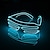 olcso Léggömb-1db flash el led szemüveg világító fél világítás színes izzó klasszikus játékok tánc dj